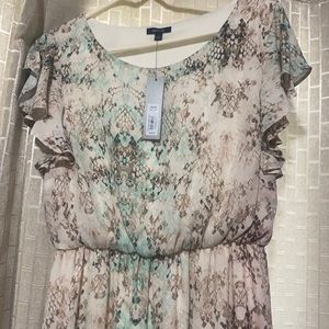 APT 9 Snake Print Dress